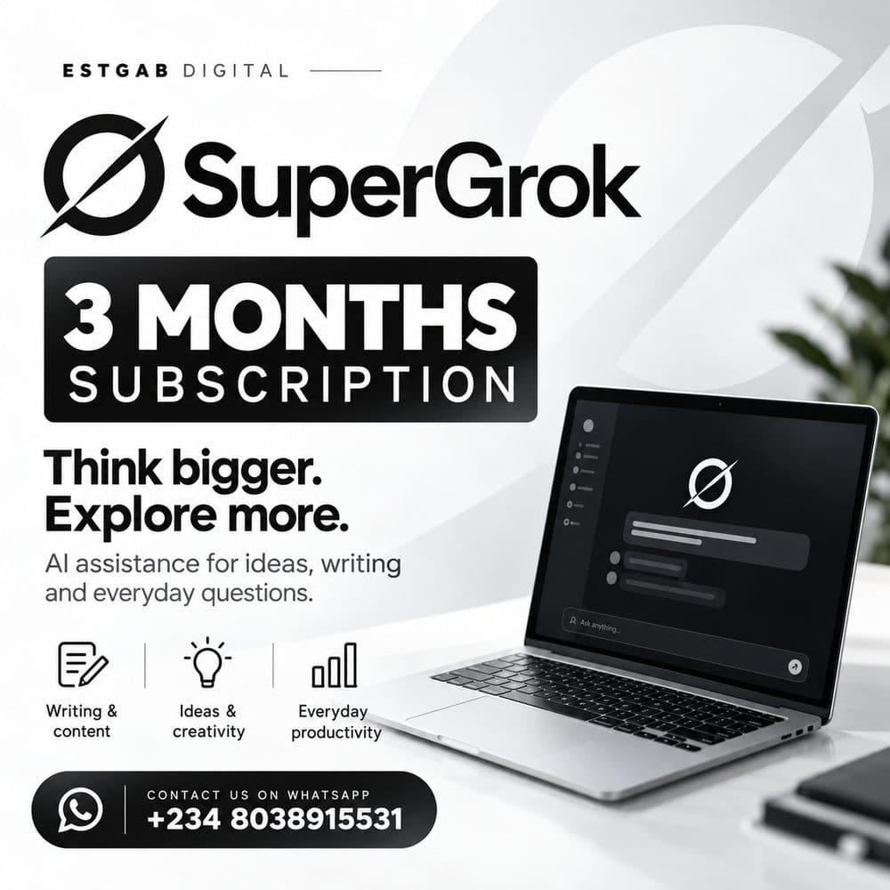 SuperGrok 3-Month Subscription